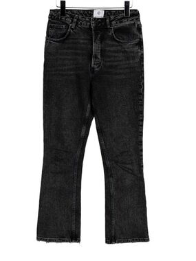 Anine Bing Lara Washed Black denim jeans